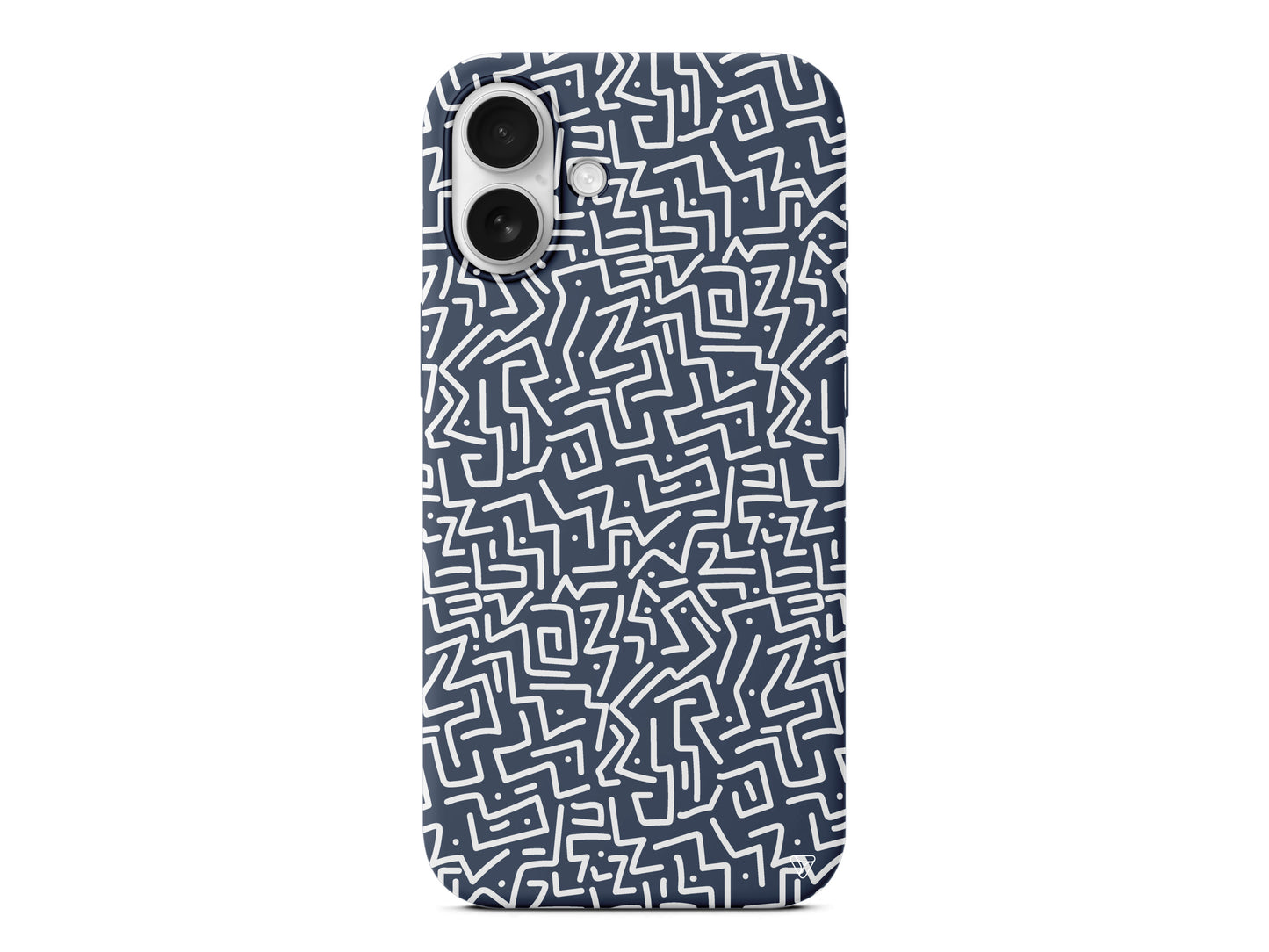 Sweet Doodle White Lansman Model İçi Kadife Silikon Telefon Kılıfı