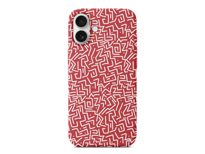 Sweet Doodle White Lansman Model İçi Kadife Silikon Telefon Kılıfı – Plus Serisine Özel