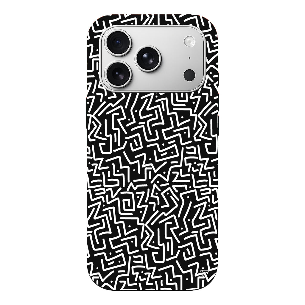 Sweet Doodle White Lansman Model İçi Kadife Silikon Telefon Kılıfı