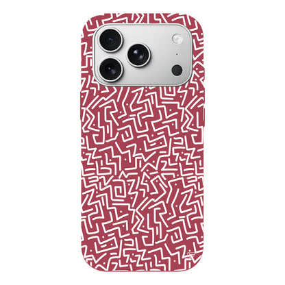 Sweet Doodle White Lansman Model İçi Kadife Silikon Telefon Kılıfı