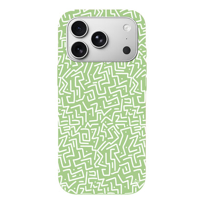 Sweet Doodle White Lansman Model İçi Kadife Silikon Telefon Kılıfı