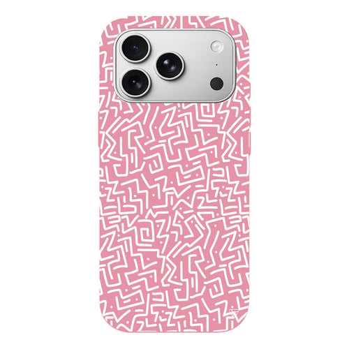 Sweet Doodle White Lansman Model İçi Kadife Silikon Telefon Kılıfı
