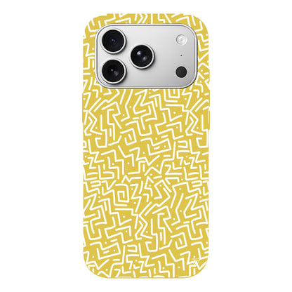 Sweet Doodle White Lansman Model İçi Kadife Silikon Telefon Kılıfı