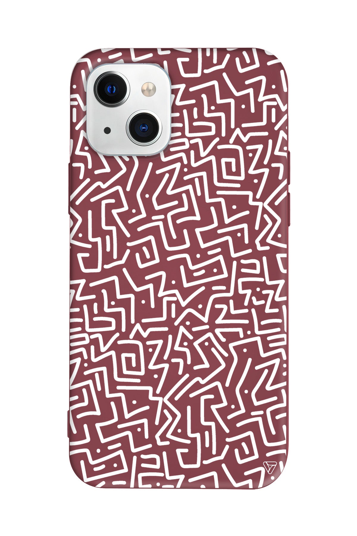 Sweet Doodle White Lansman Model İçi Kadife Silikon Telefon Kılıfı – Plus Serisine Özel
