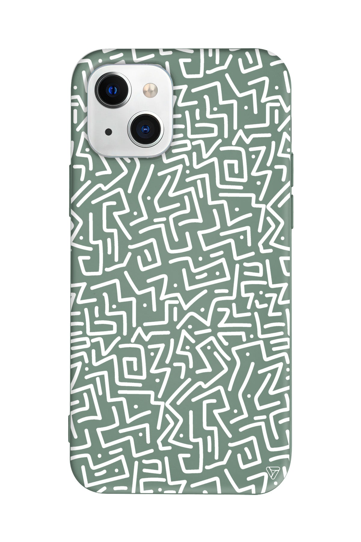 Sweet Doodle White Lansman Model İçi Kadife Silikon Telefon Kılıfı