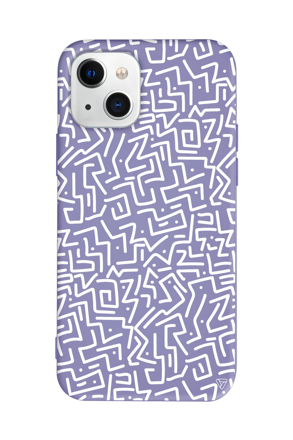 Sweet Doodle White Lansman Model İçi Kadife Silikon Telefon Kılıfı – Plus Serisine Özel