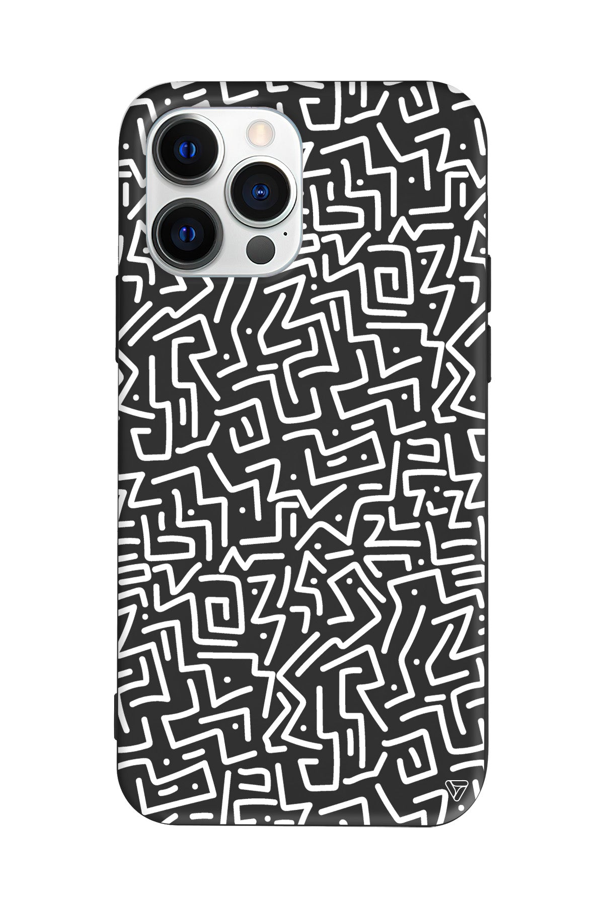 Sweet Doodle White Lansman Model İçi Kadife Silikon Telefon Kılıfı
