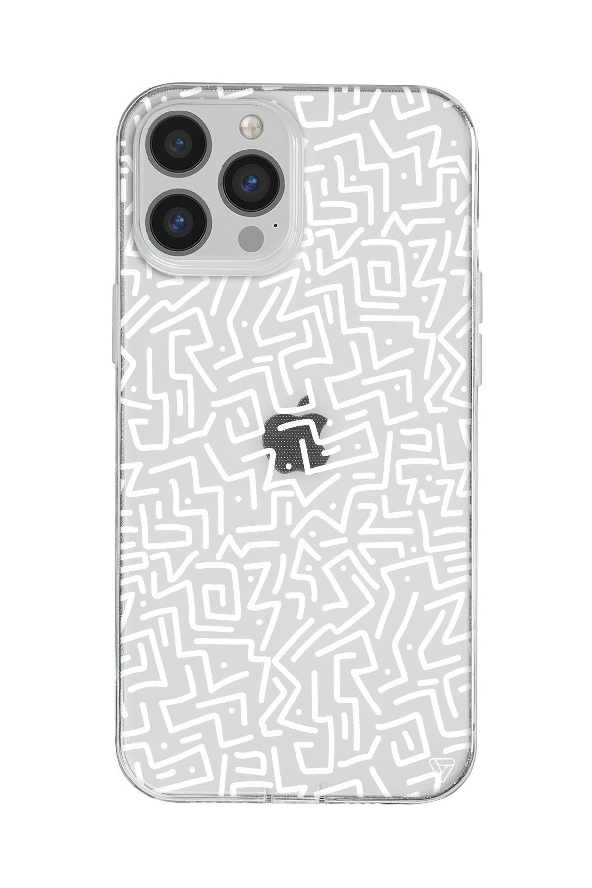 Sweet Doodle White Lansman Model İçi Kadife Silikon Telefon Kılıfı