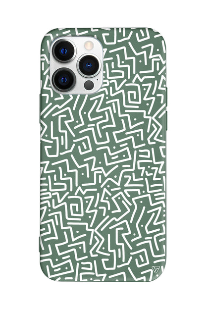 Sweet Doodle White Lansman Model İçi Kadife Silikon Telefon Kılıfı