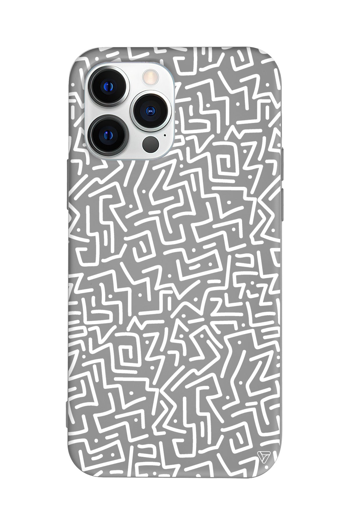 Sweet Doodle White Lansman Model İçi Kadife Silikon Telefon Kılıfı