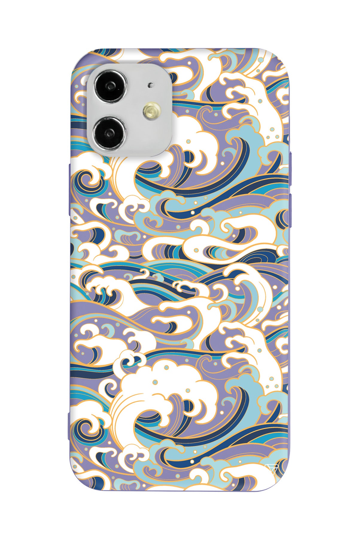 Dalgalar Lansman Model İçi Kadife Silikon Telefon Kılıfı