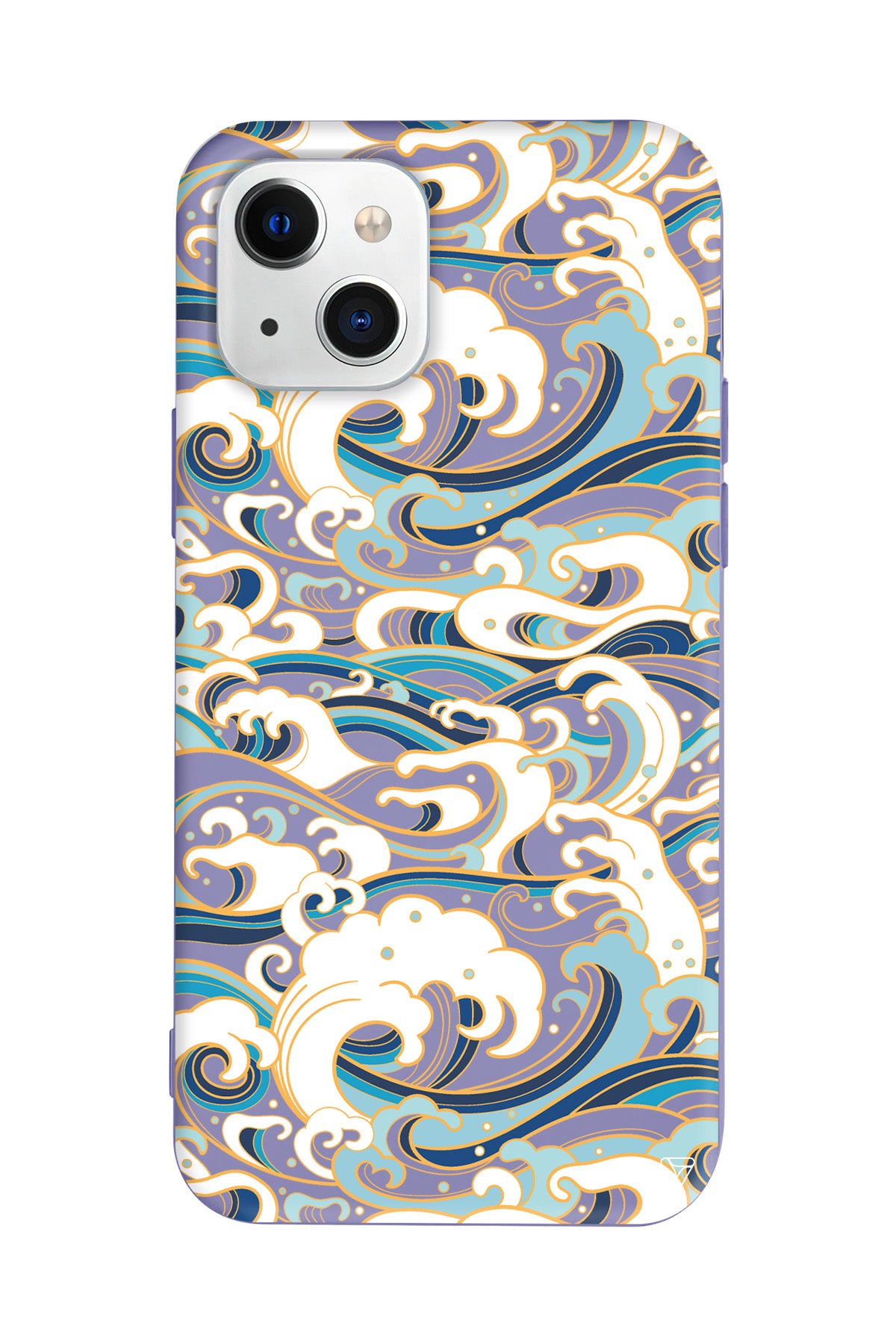 Dalgalar Lansman Model İçi Kadife Silikon Telefon Kılıfı