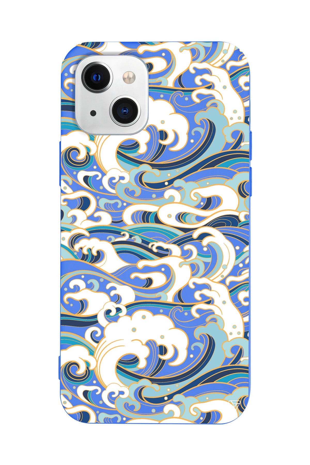 Dalgalar Lansman Model İçi Kadife Silikon Telefon Kılıfı