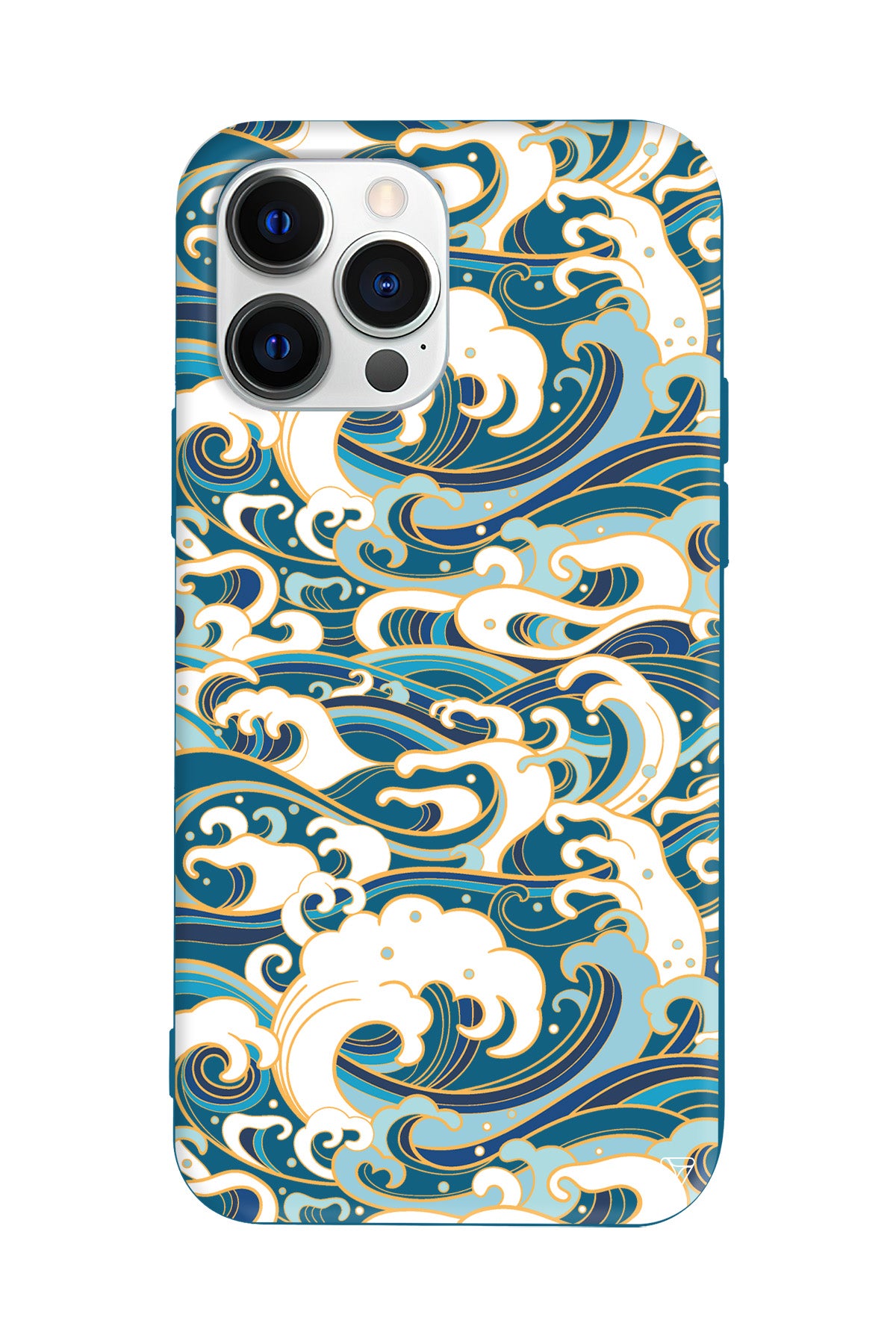 Dalgalar Lansman Model İçi Kadife Silikon Telefon Kılıfı