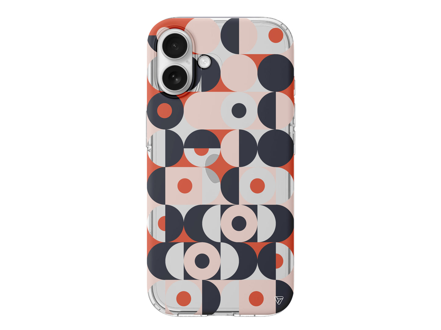 Abstract Desen Lansman Model İçi Kadife Silikon Telefon Kılıfı