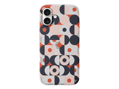 Abstract Desen Lansman Model İçi Kadife Silikon Telefon Kılıfı