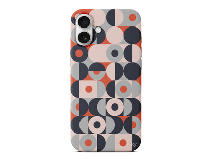 Abstract Desen Lansman Model İçi Kadife Silikon Telefon Kılıfı