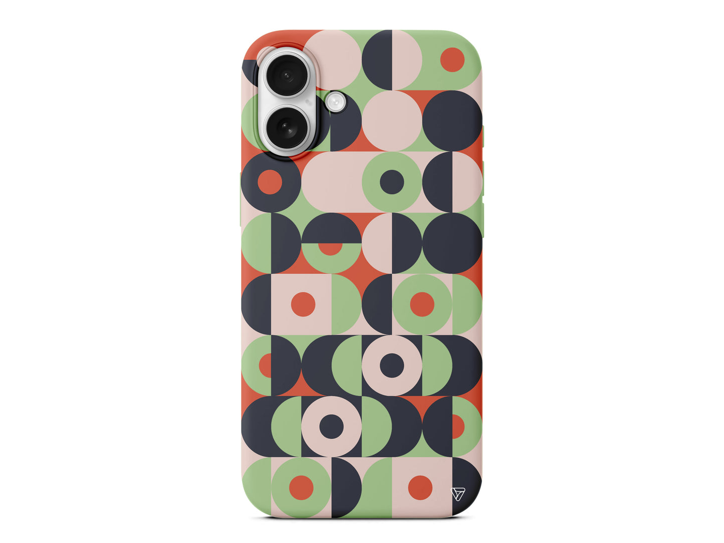 Abstract Desen Lansman Model İçi Kadife Silikon Telefon Kılıfı