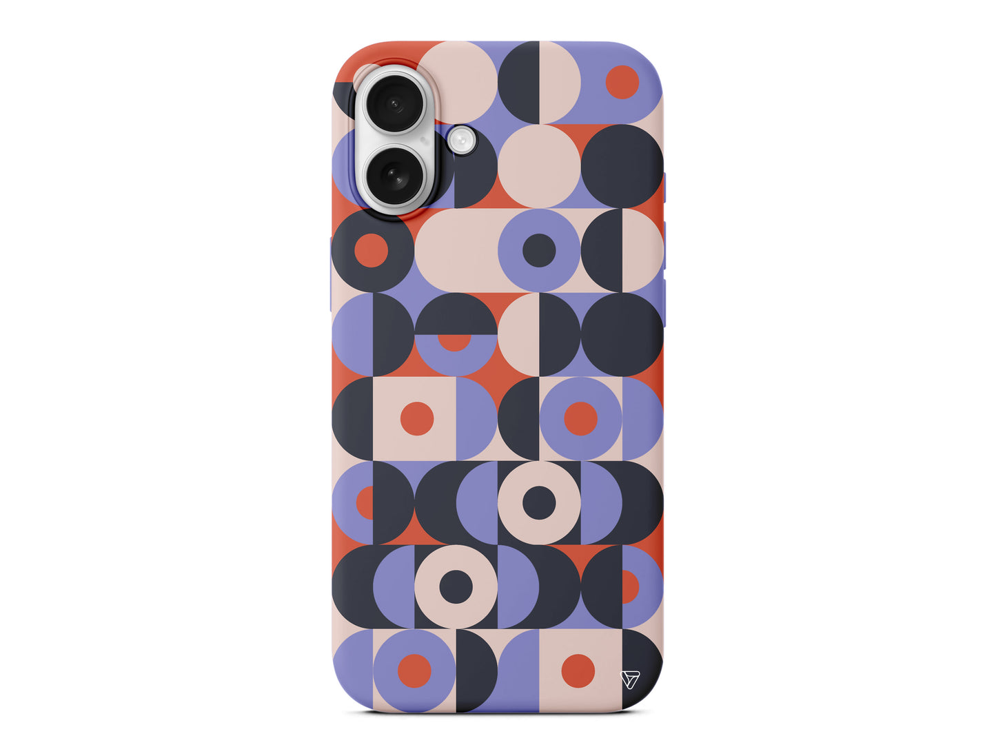 Abstract Desen Lansman Model İçi Kadife Silikon Telefon Kılıfı