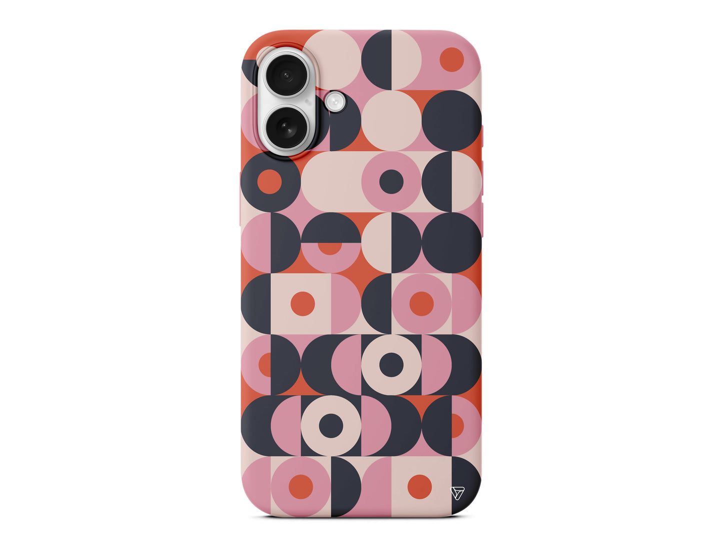 Abstract Desen Lansman Model İçi Kadife Silikon Telefon Kılıfı