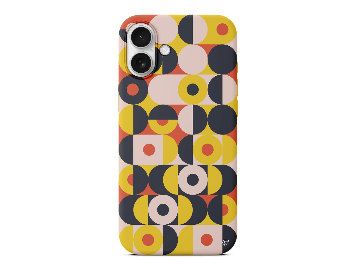 Abstract Desen Lansman Model İçi Kadife Silikon Telefon Kılıfı