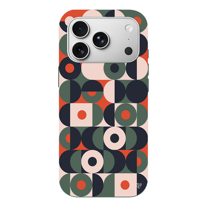 Abstract Desen Lansman Model İçi Kadife Silikon Telefon Kılıfı