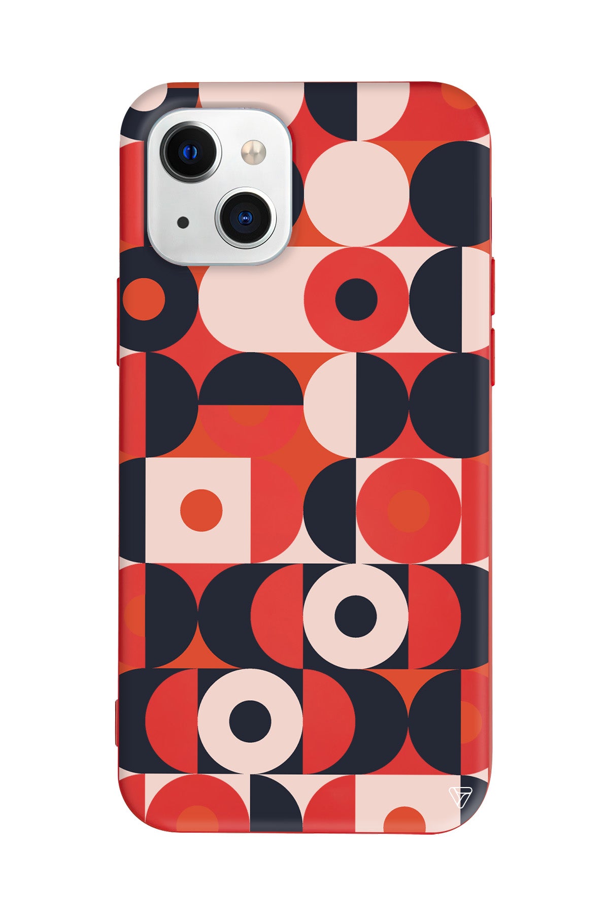 Abstract Desen Lansman Model İçi Kadife Silikon Telefon Kılıfı – Plus Serisine Özel