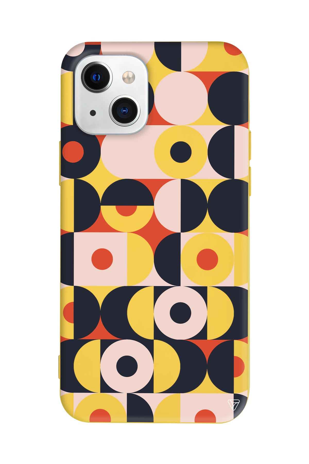 Abstract Desen Lansman Model İçi Kadife Silikon Telefon Kılıfı – Plus Serisine Özel