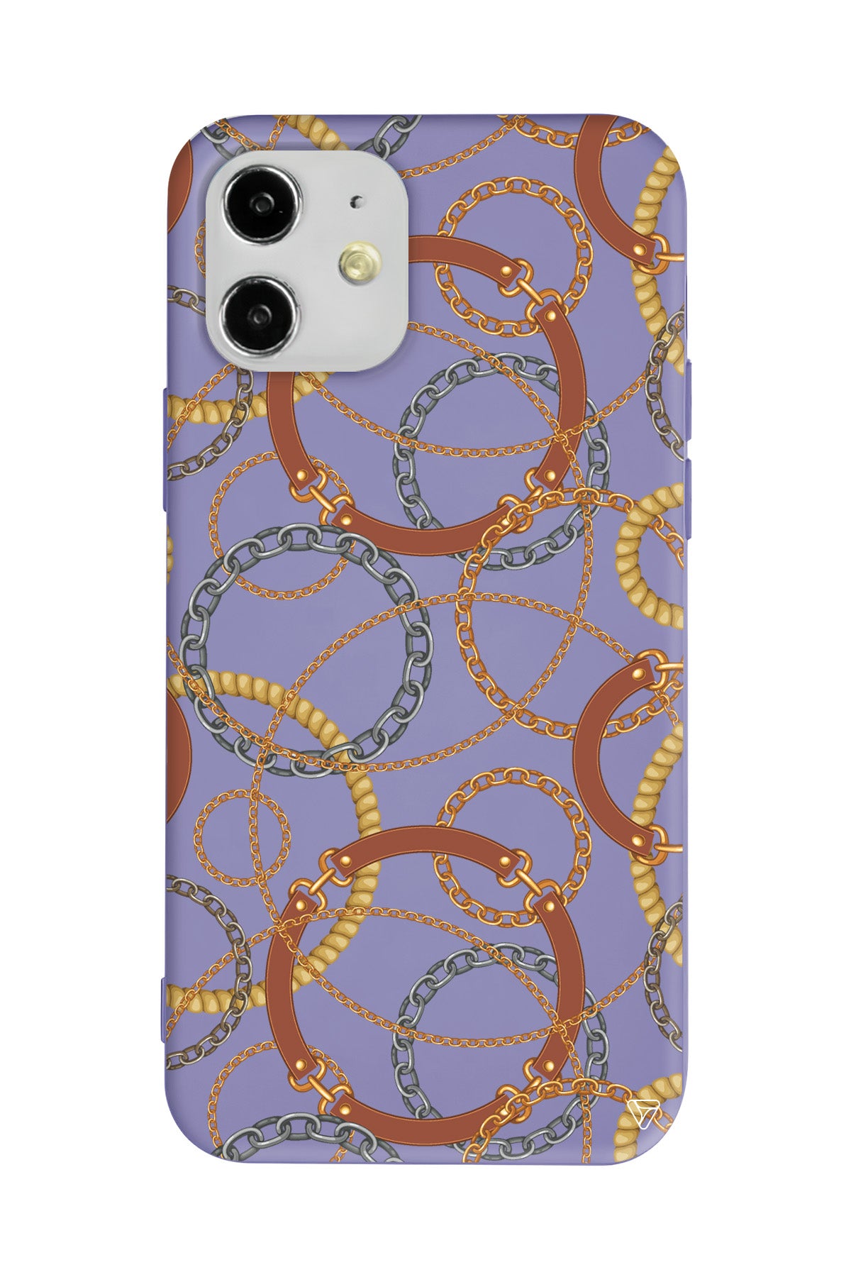 Taki Deseni Lansman Model İçi Kadife Silikon Telefon Kılıfı