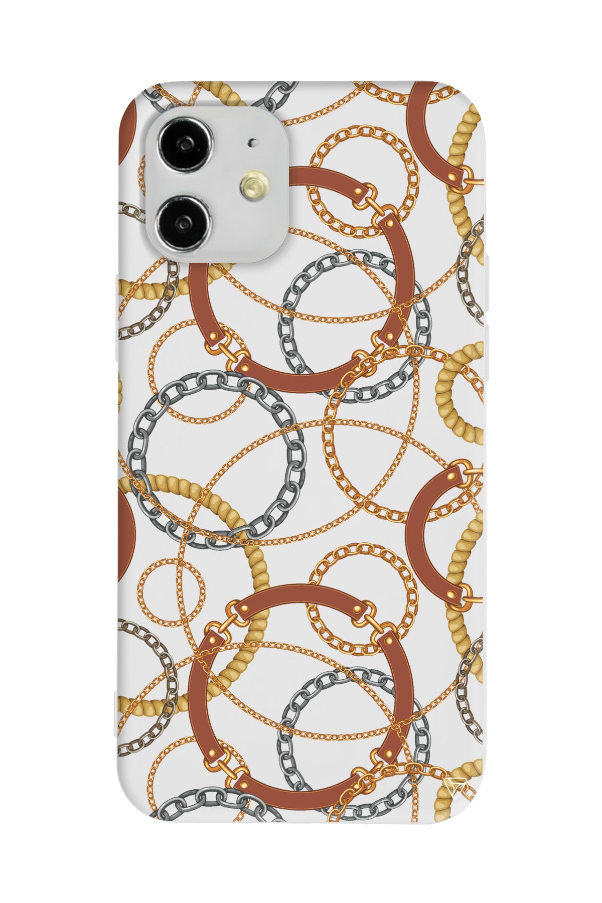 Taki Deseni Lansman Model İçi Kadife Silikon Telefon Kılıfı