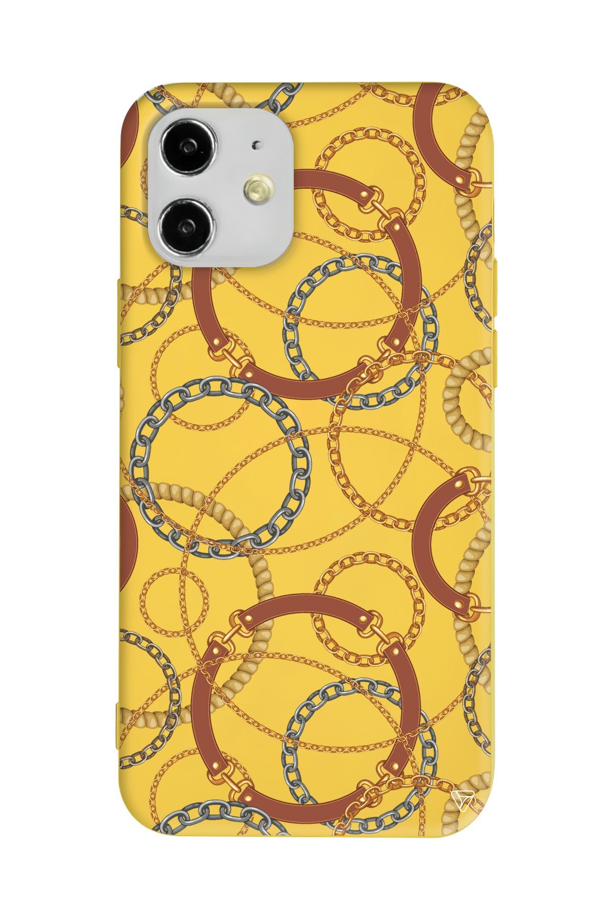 Taki Deseni Lansman Model İçi Kadife Silikon Telefon Kılıfı