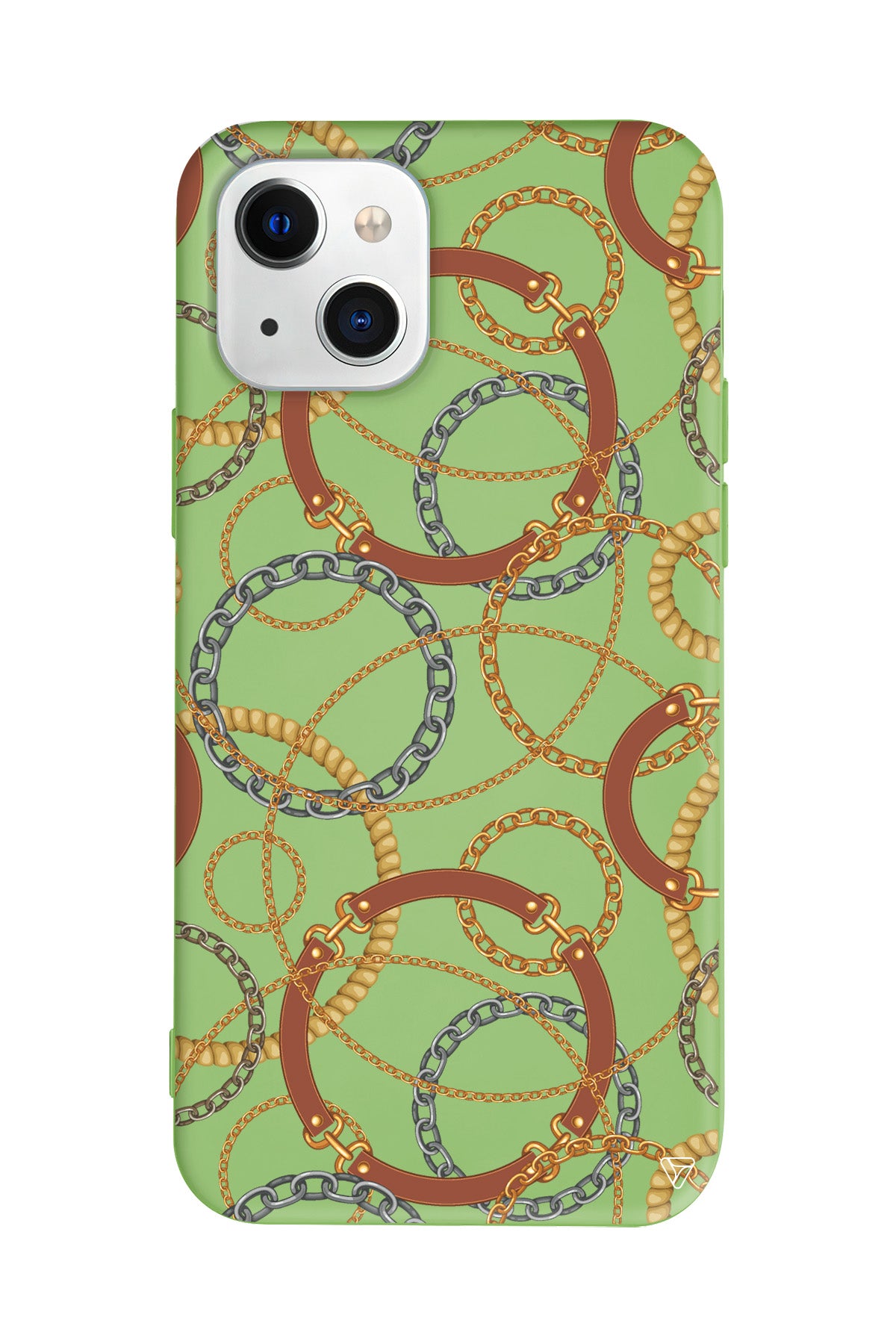 Taki Deseni Lansman Model İçi Kadife Silikon Telefon Kılıfı