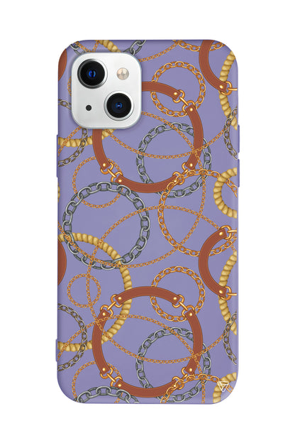 Taki Deseni Lansman Model İçi Kadife Silikon Telefon Kılıfı – Plus Serisine Özel