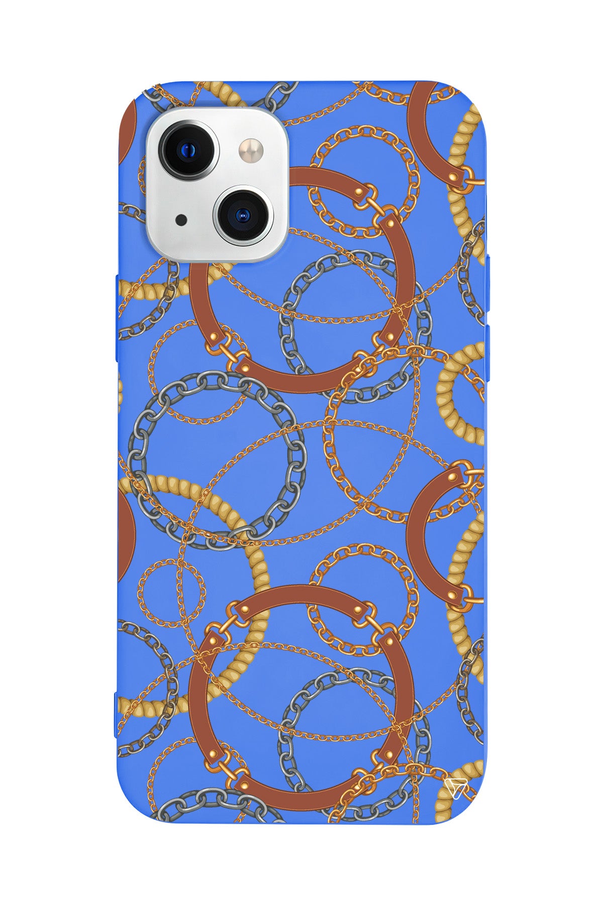 Taki Deseni Lansman Model İçi Kadife Silikon Telefon Kılıfı