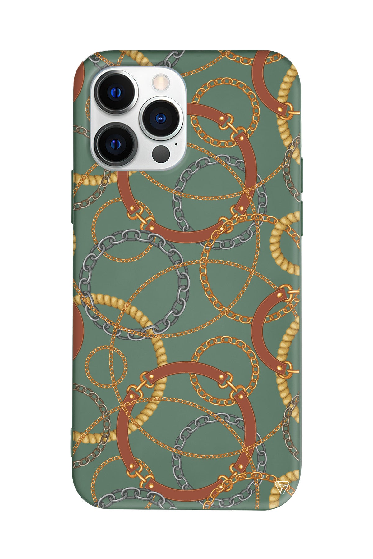 Taki Deseni Lansman Model İçi Kadife Silikon Telefon Kılıfı