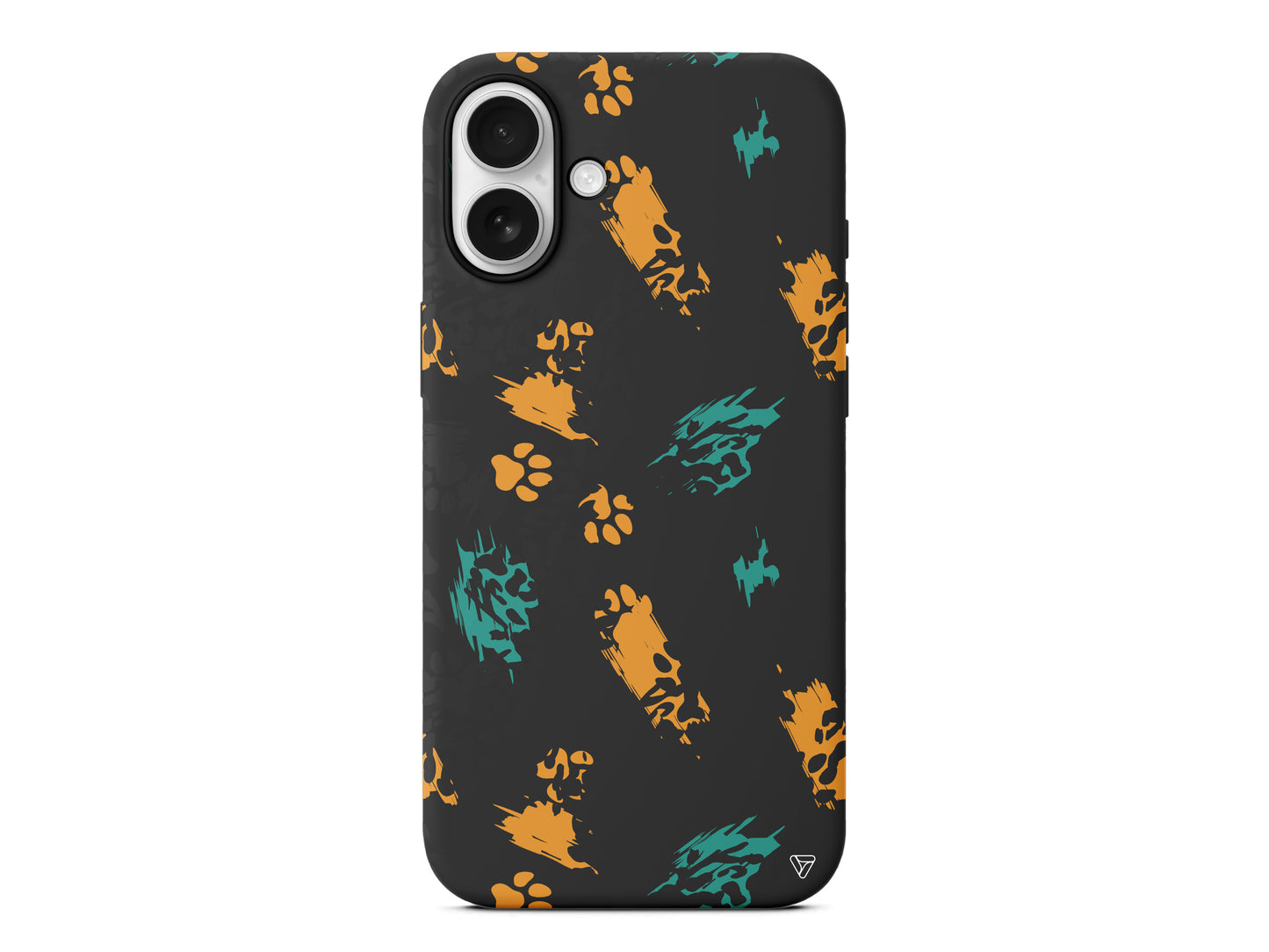 Abstract Leopar Lansman Model İçi Kadife Silikon Telefon Kılıfı – Plus Serisine Özel