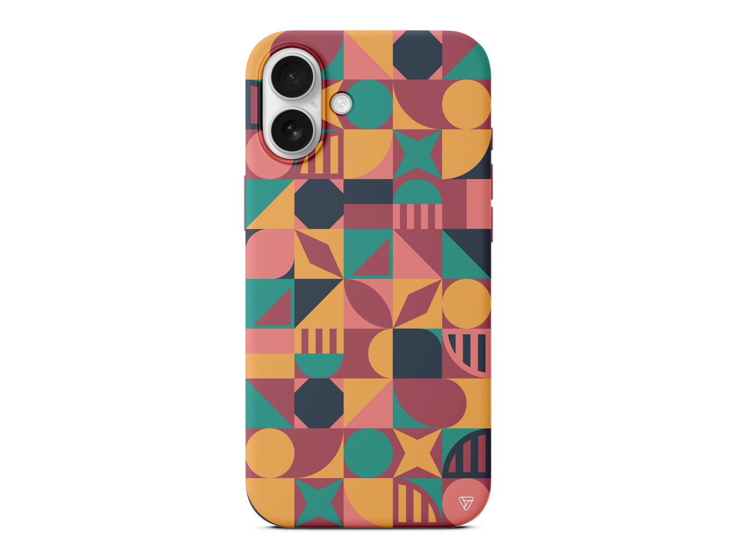 Abstract Desen 2 Lansman Model İçi Kadife Silikon Telefon Kılıfı