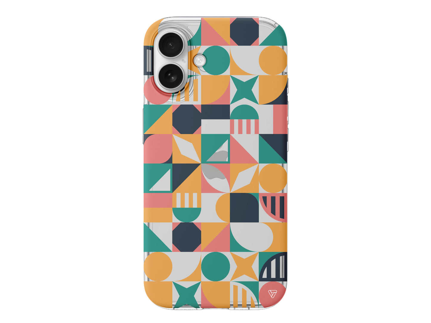 Abstract Desen 2 Lansman Model İçi Kadife Silikon Telefon Kılıfı