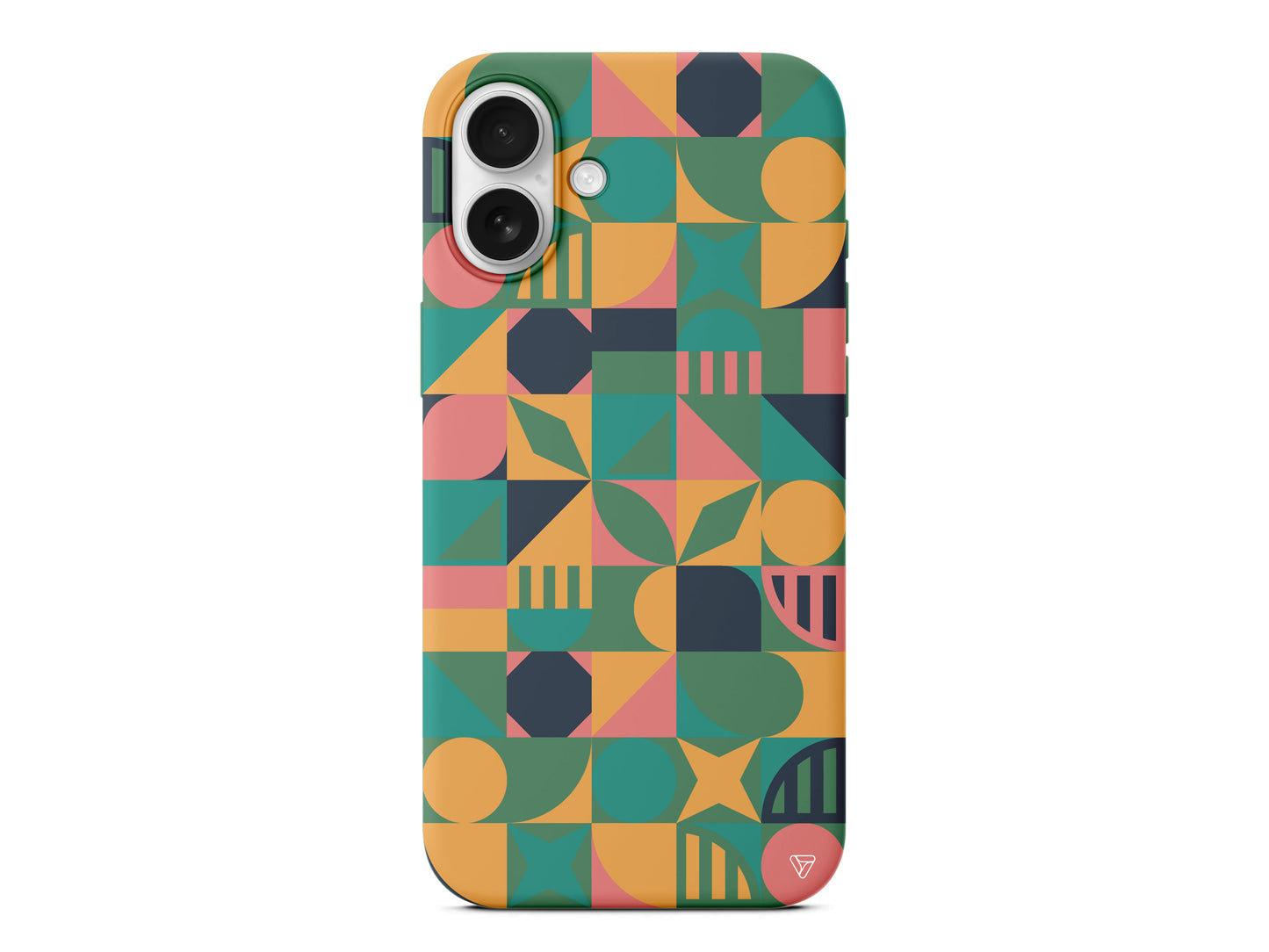 Abstract Desen 2 Lansman Model İçi Kadife Silikon Telefon Kılıfı