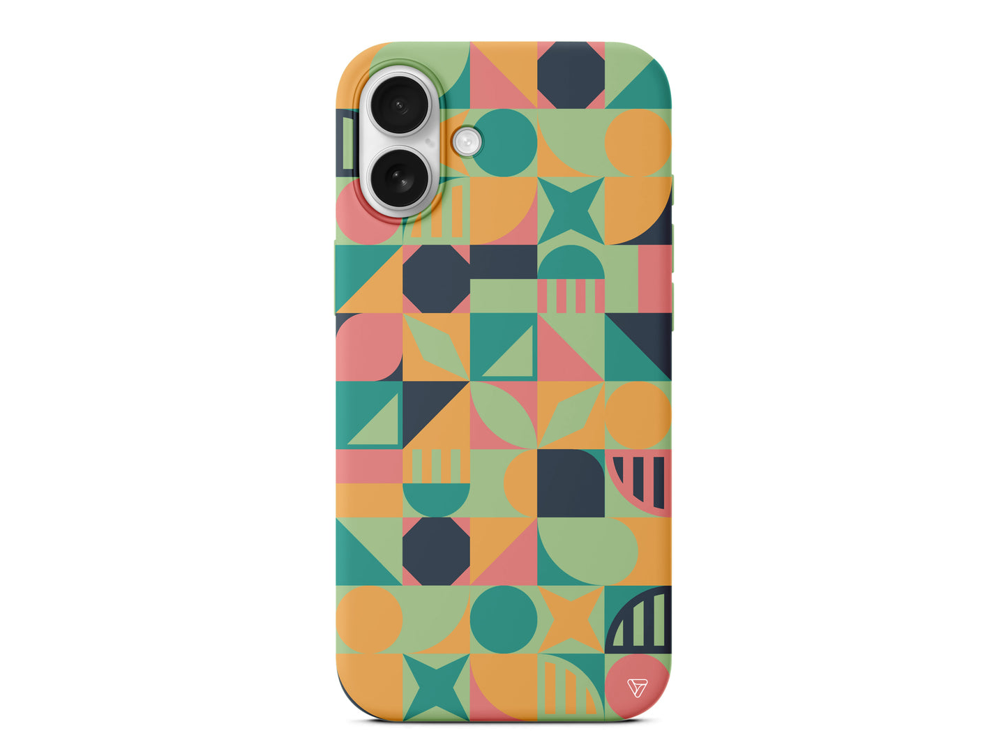 Abstract Desen 2 Lansman Model İçi Kadife Silikon Telefon Kılıfı