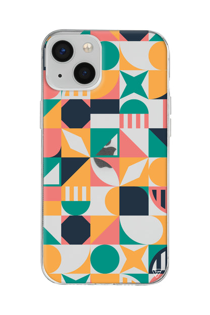 Abstract Desen 2 Lansman Model İçi Kadife Silikon Telefon Kılıfı – Plus Serisine Özel