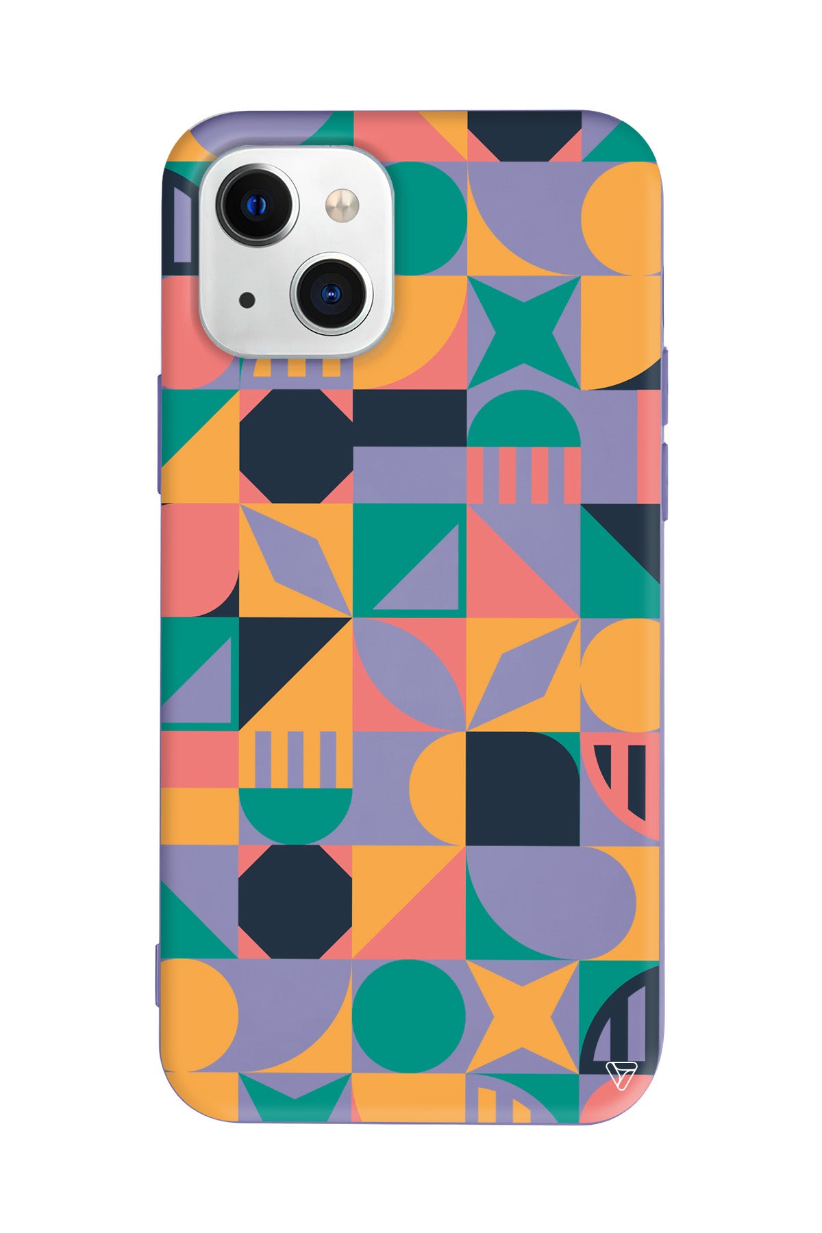 Abstract Desen 2 Lansman Model İçi Kadife Silikon Telefon Kılıfı – Plus Serisine Özel