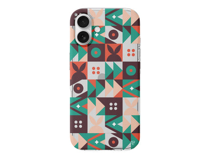 Abstract Desen 3 Lansman Model İçi Kadife Silikon Telefon Kılıfı – Plus Serisine Özel