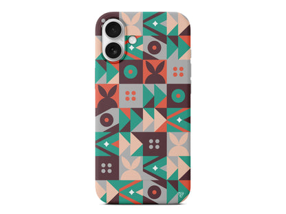 Abstract Desen 3 Lansman Model İçi Kadife Silikon Telefon Kılıfı – Plus Serisine Özel