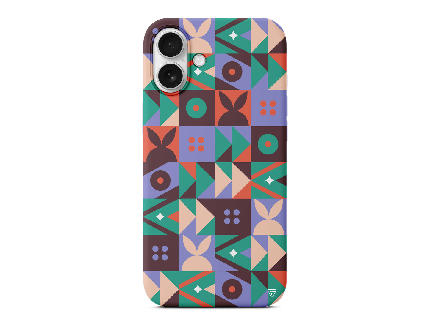 Abstract Desen 3 Lansman Model İçi Kadife Silikon Telefon Kılıfı – Plus Serisine Özel