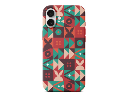 Abstract Desen 3 Lansman Model İçi Kadife Silikon Telefon Kılıfı – Plus Serisine Özel