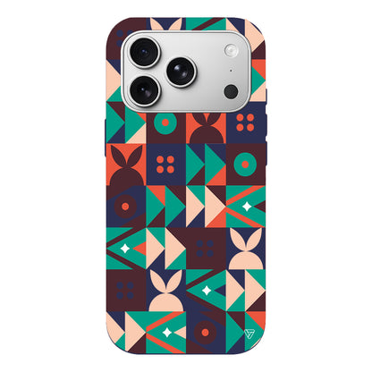 Abstract Desen 3 Lansman Model İçi Kadife Silikon Telefon Kılıfı