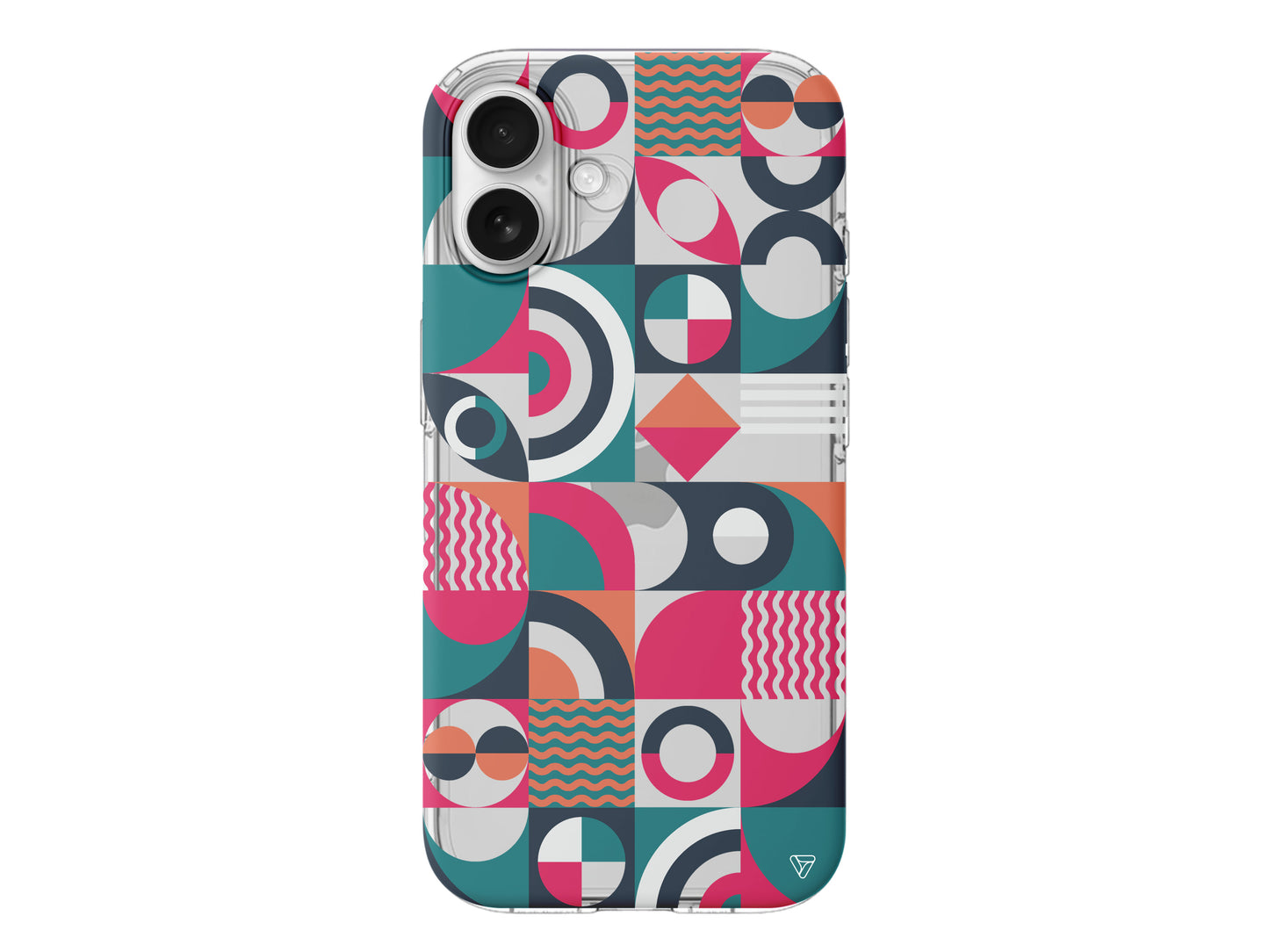 Abstract Desen 5 Lansman Model İçi Kadife Silikon Telefon Kılıfı