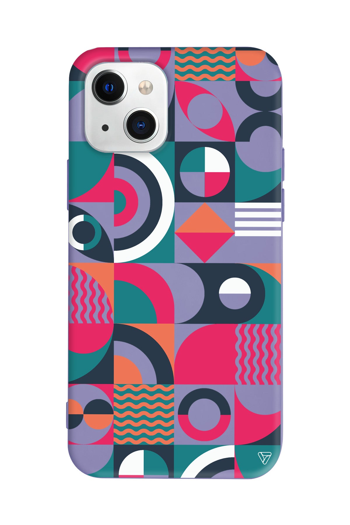 Abstract Desen 5 Lansman Model İçi Kadife Silikon Telefon Kılıfı – Plus Serisine Özel