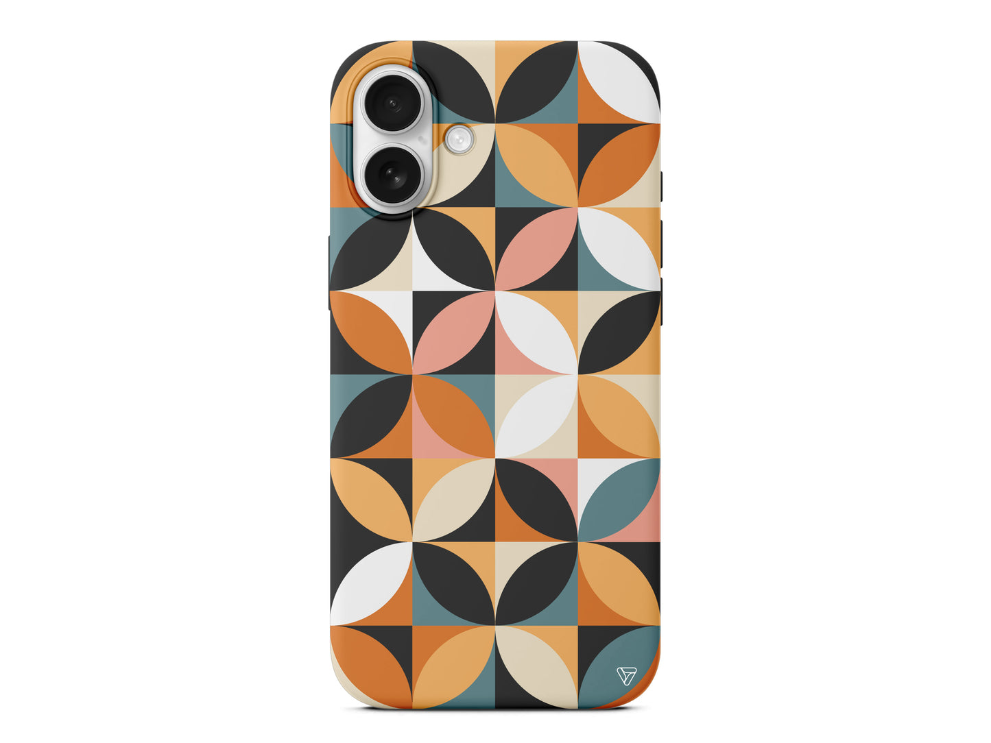 Abstract Desen 6 Lansman Model İçi Kadife Silikon Telefon Kılıfı